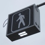 LED Overhead Crosswalk Sign